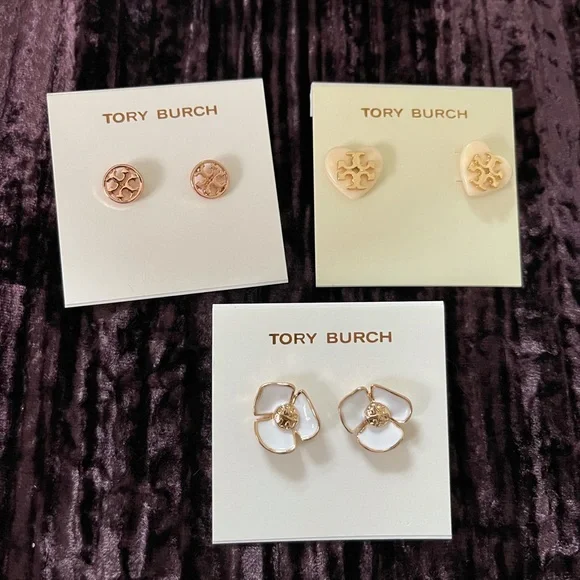 Bundled Tory Burch Earring set - Picture 3 of 3